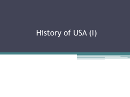 History of USA