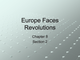 ch 8 section 2 europe