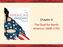 Ch 6 The Duel for North America
