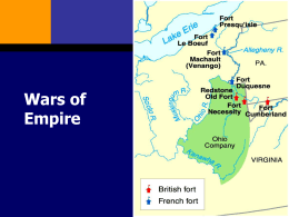 French and Indian War - Madison Public Schools