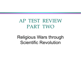 ap test review part two