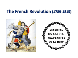 Ch_ 21 _1 The French Revolution