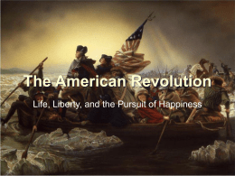 The American Revolution - Online