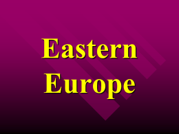 Eastern Europe - Teacher Pages