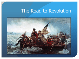 Revolution Presentation Pt.1