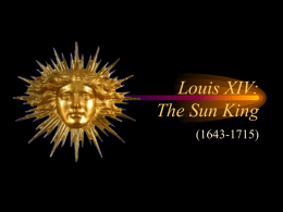 Louis XIV Biography (PowerPoint version)