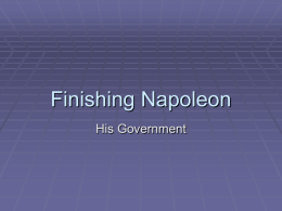 Finishing Napoleon
