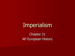 Imperialism