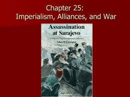 Expansion of European Power and the New Imperialism