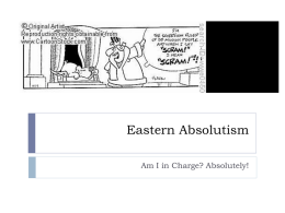 Eastern Absolutism - apeuro