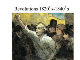 1820-1840 revolutions