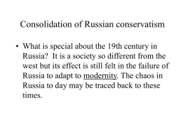 Russia in the 19th century