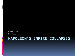 Napoleon`s empire