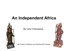 African Influence on Science Fiction