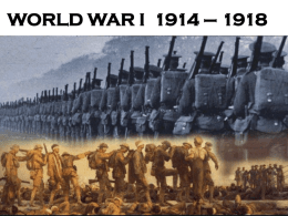 world war i 1914