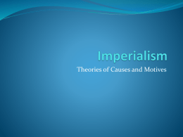 Imperialism - ciealevelresources