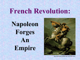causes of the french revolution (1789 – 1815)