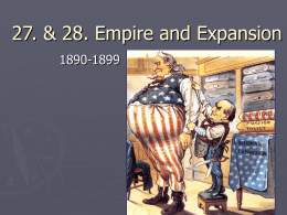 27. Empire and Expansion