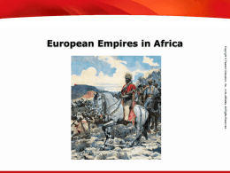 12.2 the partition of africa ppt