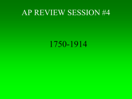ap review session #4 4/18/05