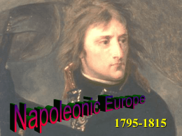 Napoleon`s Domination of Europe