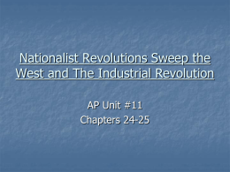 Unit #11, Chapters 24-25 Lecture Powerpoint