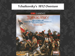 Tchaikovsky*s 1812 Overture