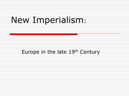 New Imperialism - sandestrange