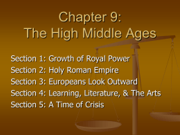 Chapter 9: The High Middle Ages