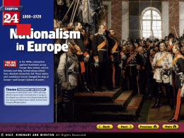 Nationalism - Coach bunkley ​World History