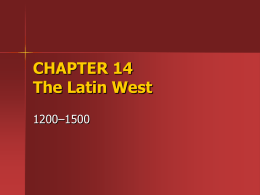 Chapter 14 PowerPoint - Laurel County Schools