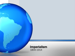 Imperialism - Mayfield City Schools