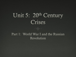 WWI_and_Russian_Revolutionx