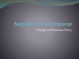 Napoleon the Emperor