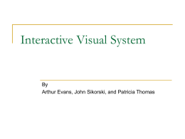 Interactive Visual System