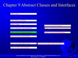 abstract class
