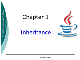 Inheritance-1