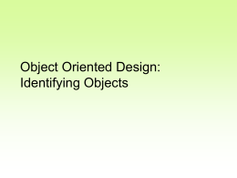 objects & data - Montclair State University