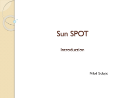 SunSPOT_TutorialSole
