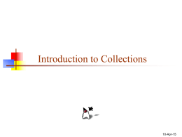 collections slides
