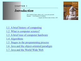 Chapter 1—Introduction - Stanford Computer Science