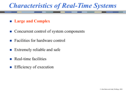 Characteristics of Real
