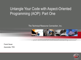 Untangle Your Code with Aspect-Oriented Programming (AOP