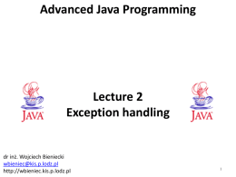 Historia języka Java