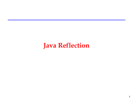 Java Reflection