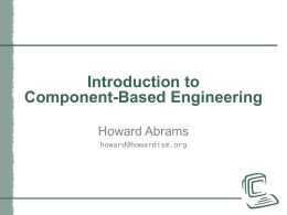 Introduction to Component