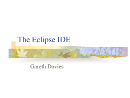 The Eclipse IDE