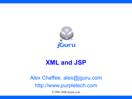 Java in XML - Purple Tech