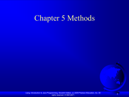 Chapter 4 Methods - I.T. at The University of Toledo