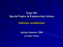 Engr 691 Special Topics in Engineering Science Software